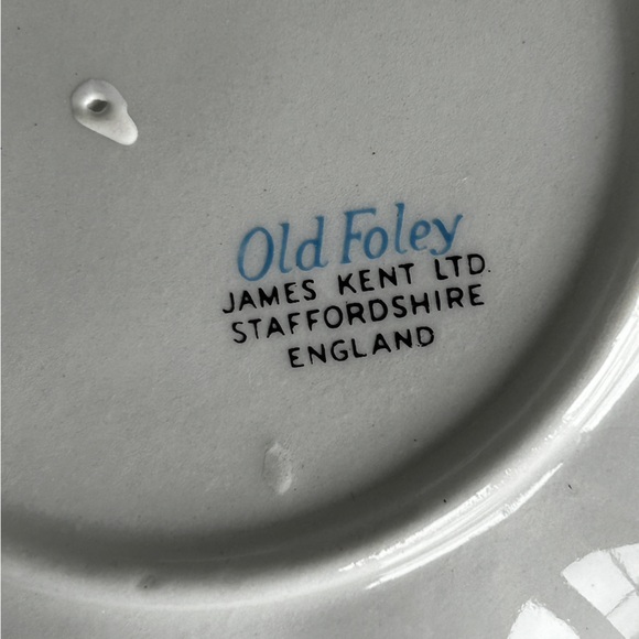 Two Vintage Old Foley James Kent Ltd. Shell/Clam Shaped Trinket Bon Bon Dishes - Picture 10 of 11